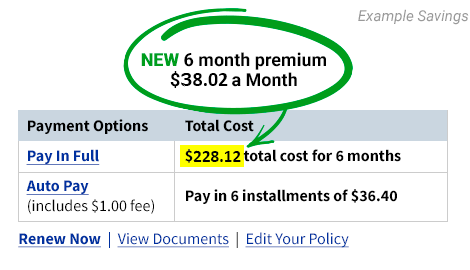 new premium